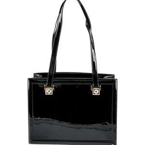Versace ponyhair tote bag